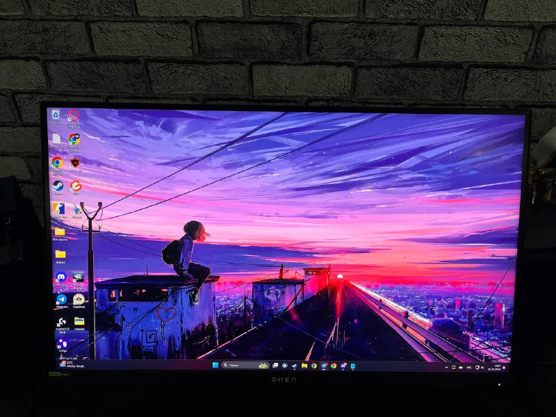 монитор HP Omen 27qs, монитор Samsung Odyssey G4 2