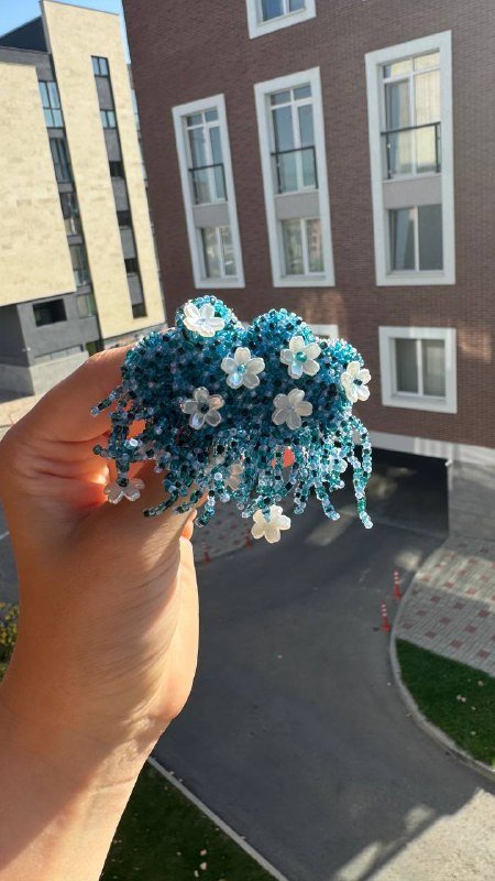 Броши из бисера ручной работы 5