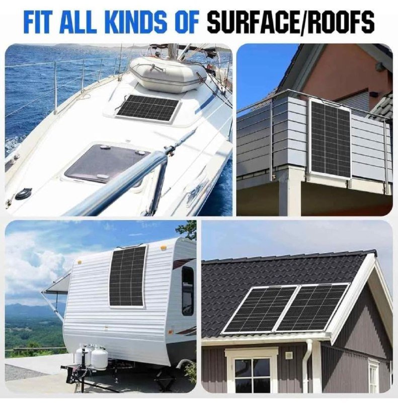 Панель 100 W складная, солнечная батарея 4