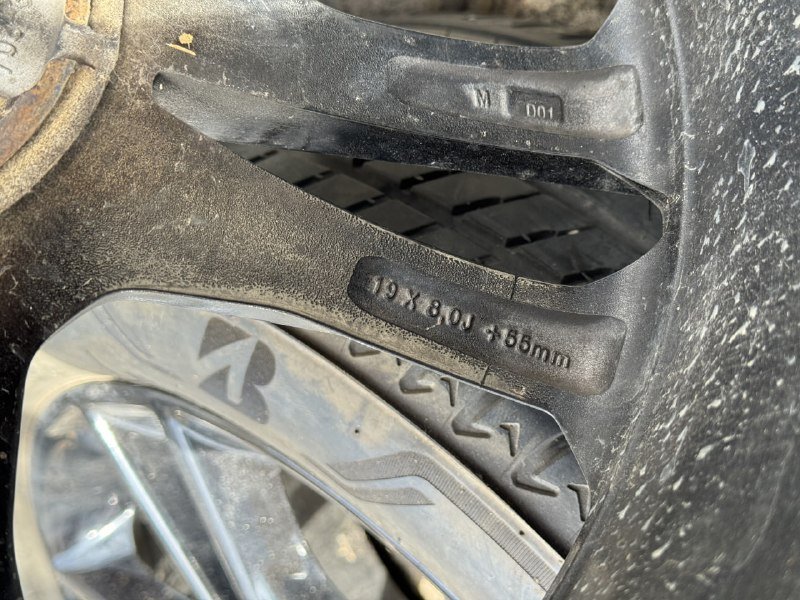Комплект колес R19, диски Ford, резина Bridgestone 6