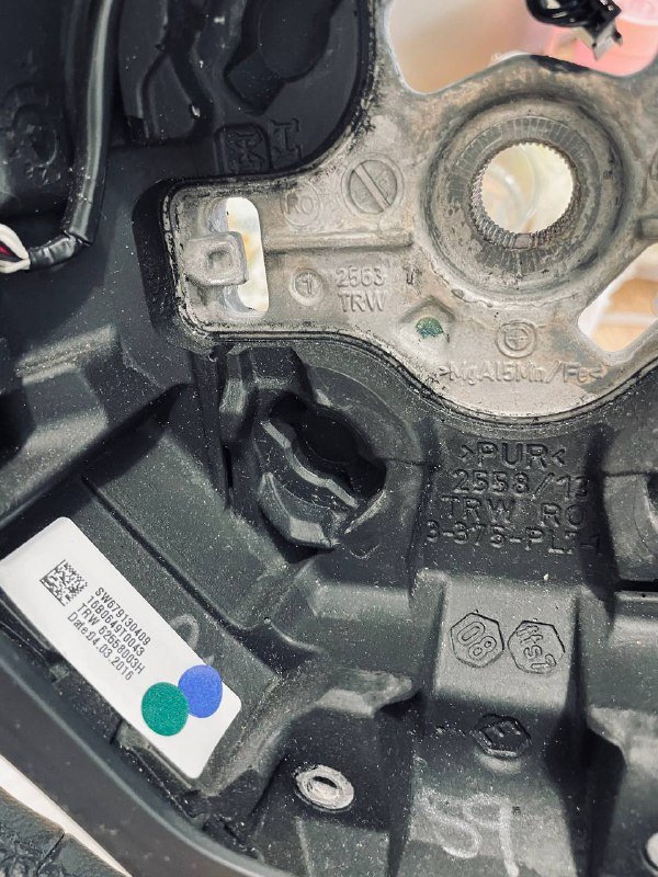 Руль BMW F30 с подушкой безопасности Airbag 6