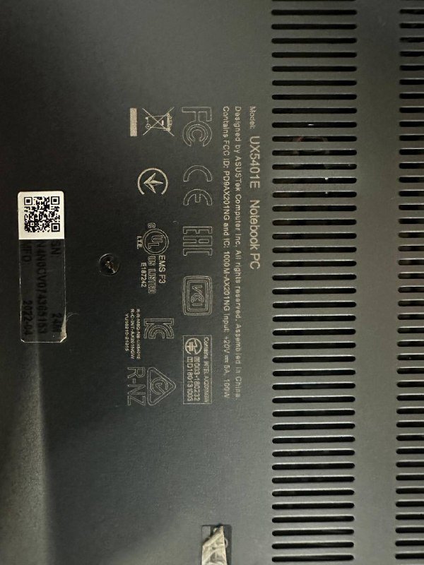 Ноутбук asus zendbook ux5401e 512Gb ram 16Gb 5