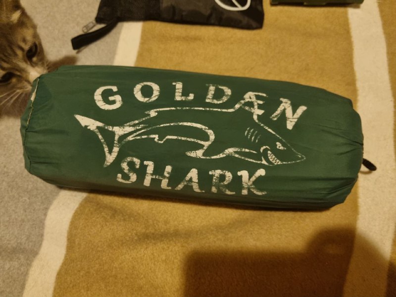 2 коврика, надувной коврик Golden Shark, наколенник 5