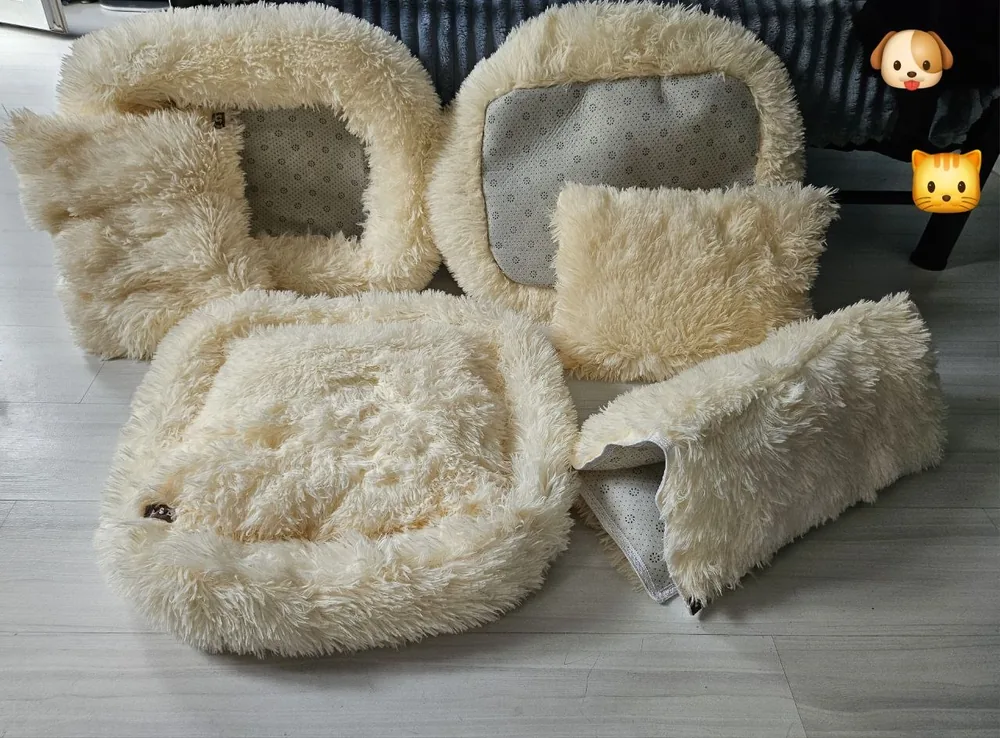 Лежанки и матрасик для собак и кошек 1