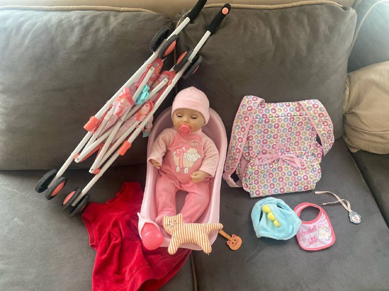 Кукла Аннабель с аксессуарами