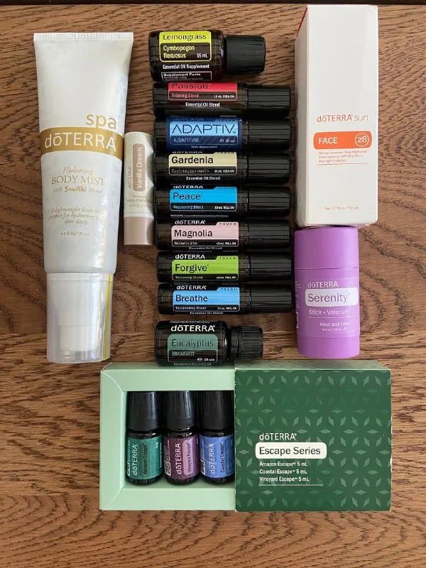 Эфирные масла Doterra, подарочные наборы, солнцезащитные средства