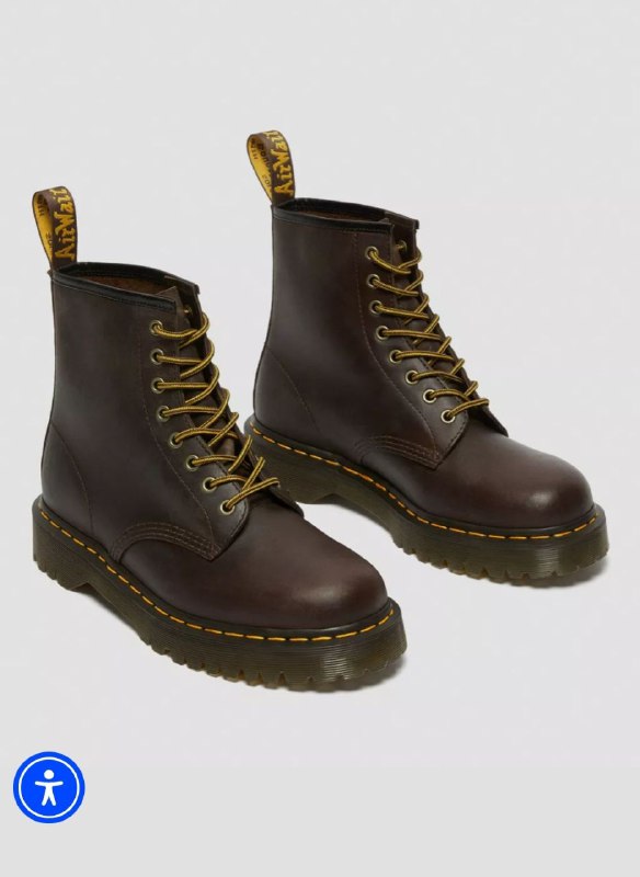 Dr. Martens 1460 Bex Crazy Horse Leather Lace Up Boots 4