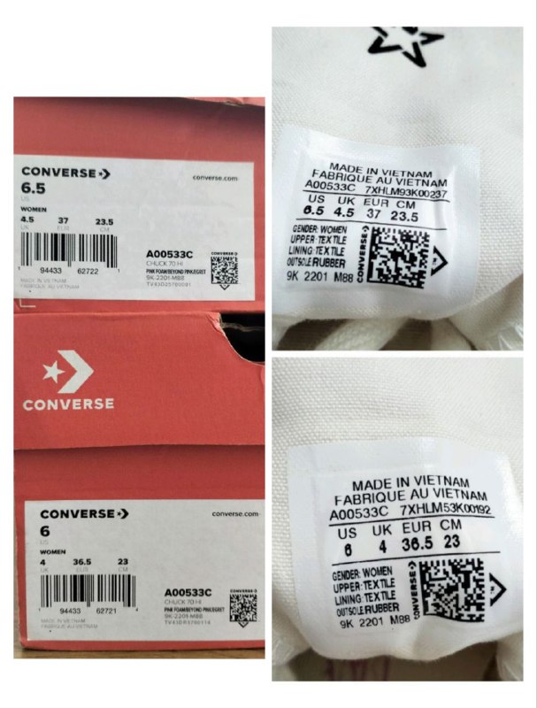 Женские кеды Converse Chuck 70 «Gradient Heat» 4