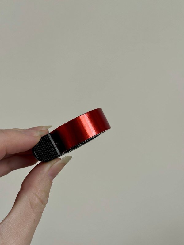 Велосипедный звонок красный новый 2