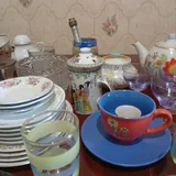 Посуда, чашки, тарелки, стаканы 4