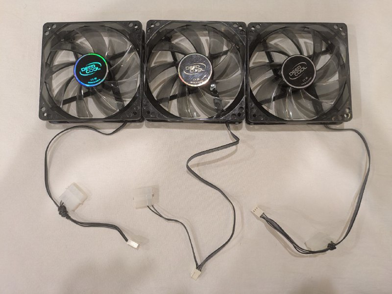 Видеокарта Sapphire Rx 580 Nitro+, Блок питания VX Plus 550W, Кулеры Thermaltake и Deep Cool, HitBox 4