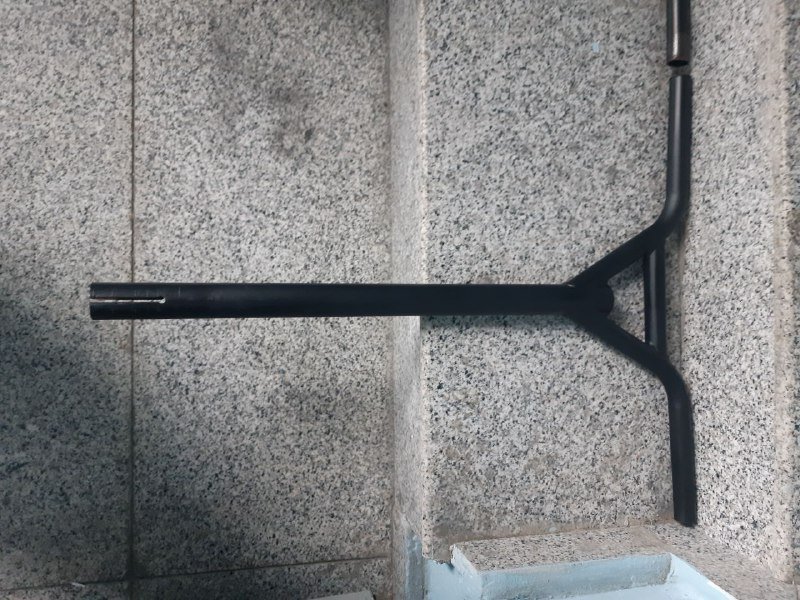 Руль, зажим, дека, вилка от трюкового самоката 9