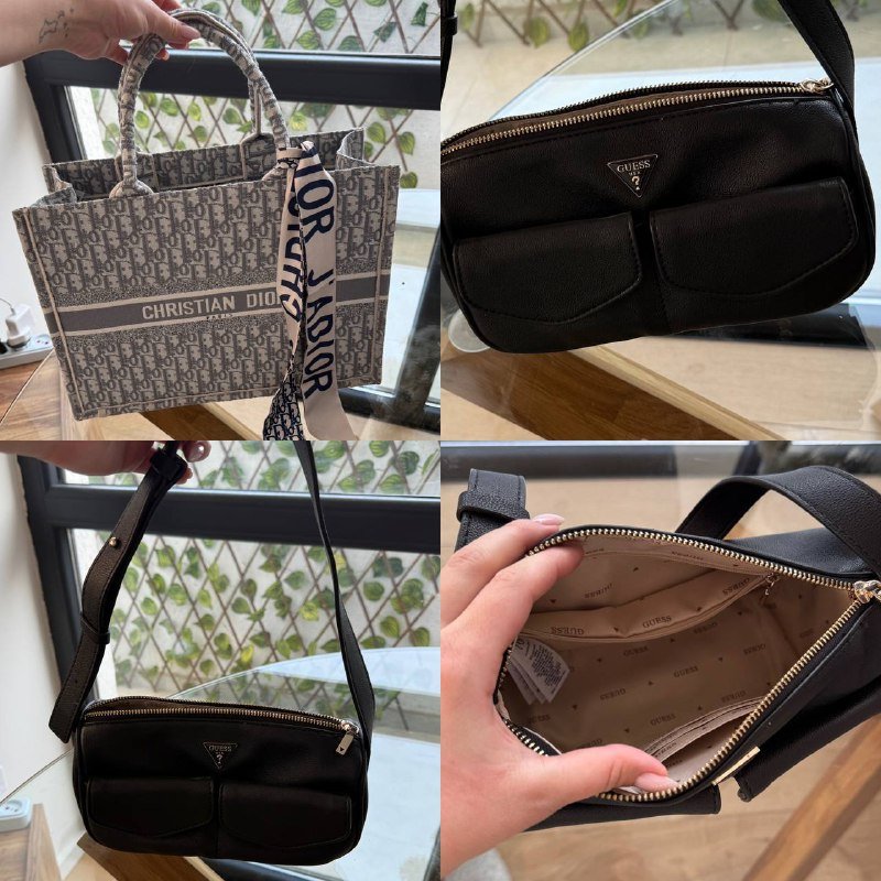 Lacoste сумка, Guess кошельки и сумочки, YSL и Dior сумки 4