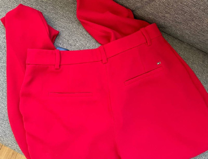 Сатиновое миди-платье, Оригинальные брюки Tommy Hilfiger 6