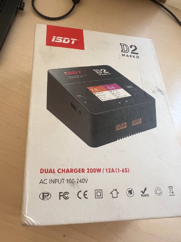Зарядное устройство ISDT D2 MK2 для аккумуляторов 3