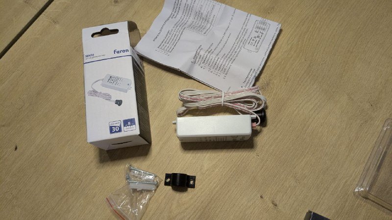 Датчик движения Feron 230V 500W SEN30 6