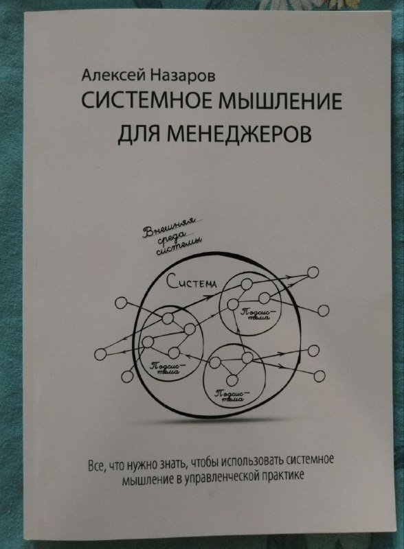 Книга Системное мышление для менеджеров