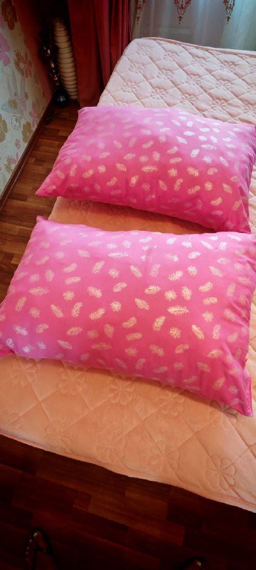 Ватное одеяло, подушки, елка 3