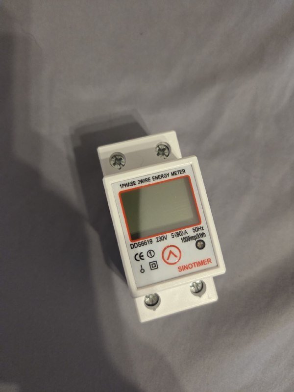 Цифровой электросчетчик в din рейку