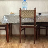 Деревянный стол и 6 стульев 2