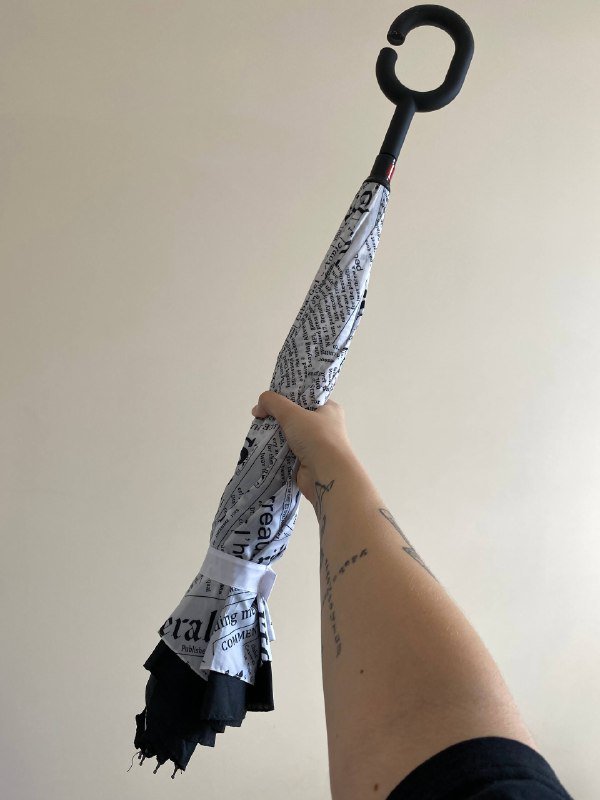 Зонты разных цветов, большой размер 5