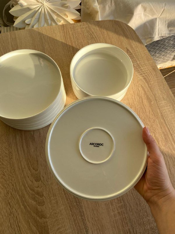 Набор посуды ARCOROC тарелки 21 см и 18 см 6