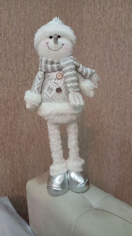 Снеговик с телескопическими ножками