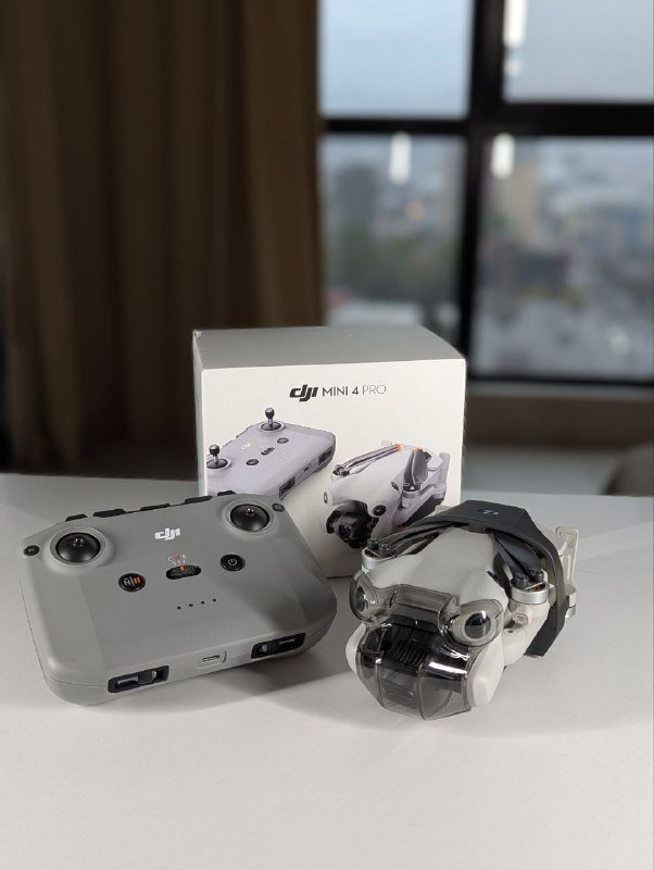 DJI mini 4 pro дрон, пульт RC-N2, аккумулятор