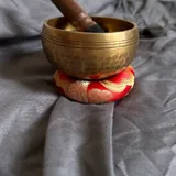Small Tibetan bowl, sound healing cymbals 2