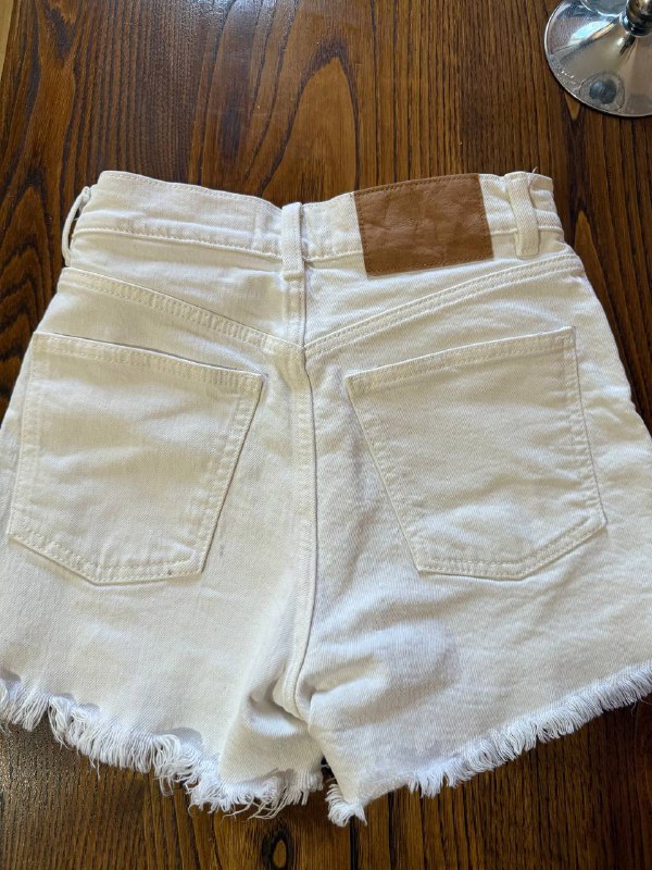 Джинсовые шорты Pull&bear, шорты белые Zara размер 34 5