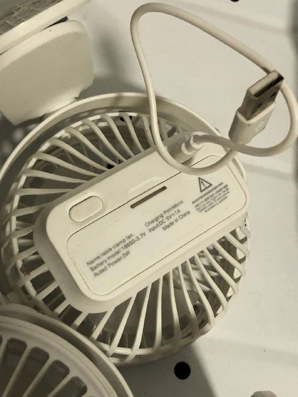 Портативные настольные вентиляторы на прищепке 2