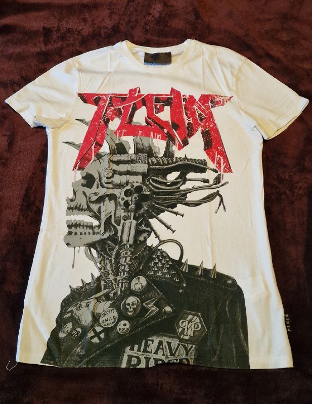 Футболка Philipp Plein Logo Rock Plein Punk 1