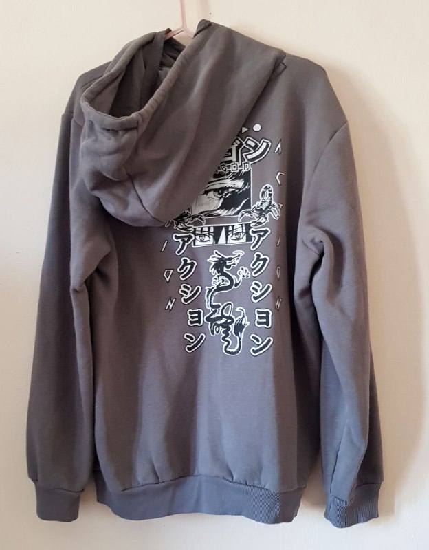 худи серая koton M, худи оранжевая koton L, худи жёлтая H&M M 2