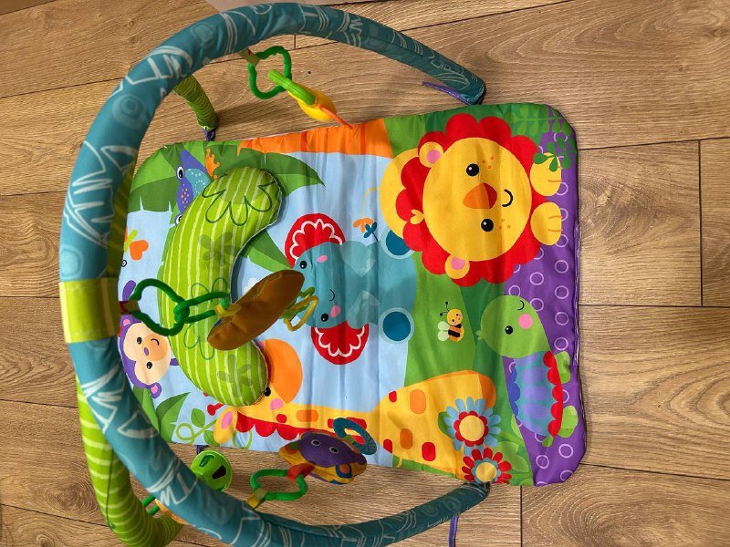 Складная ванночка, развивающий коврик