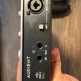 Звуковая карта Audient ID4 mk2, микрофон Audio-Technica AT2020 3