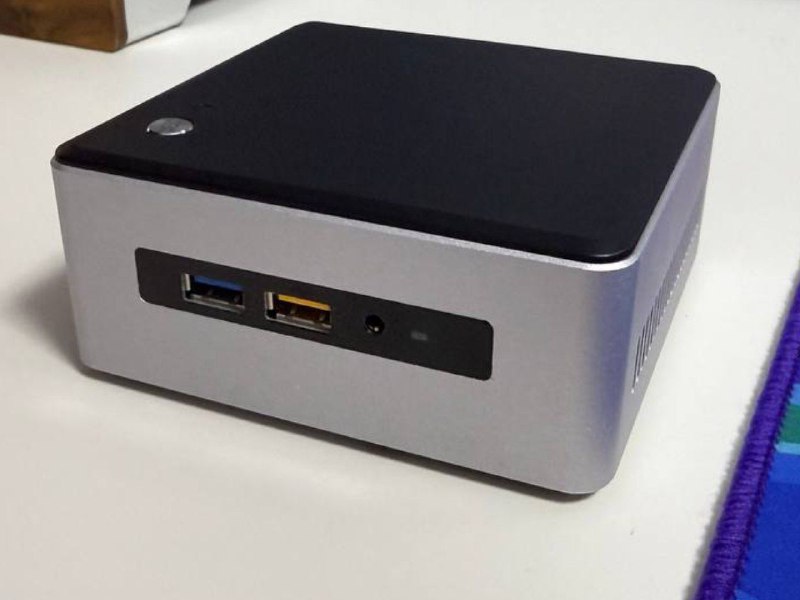 Intel Nuc NUC6i5SYH с NVME Kingston NV2 500GB, 16GB ОЗУ