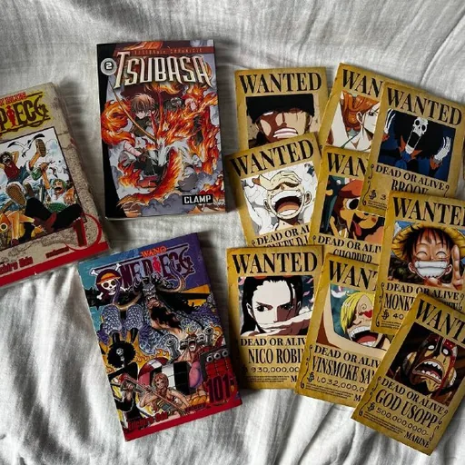 Манга One Piece, Tsubasa, набор WANTED