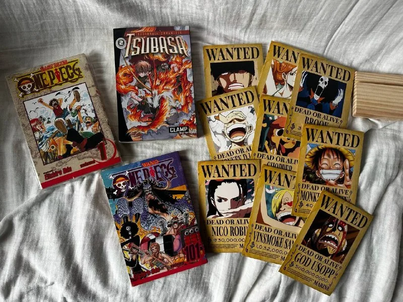 Манга One Piece, Tsubasa, набор WANTED