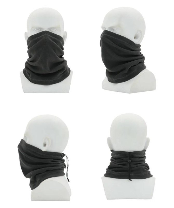 флисовый бафф, вязаная повязка, шапка плотной вязки