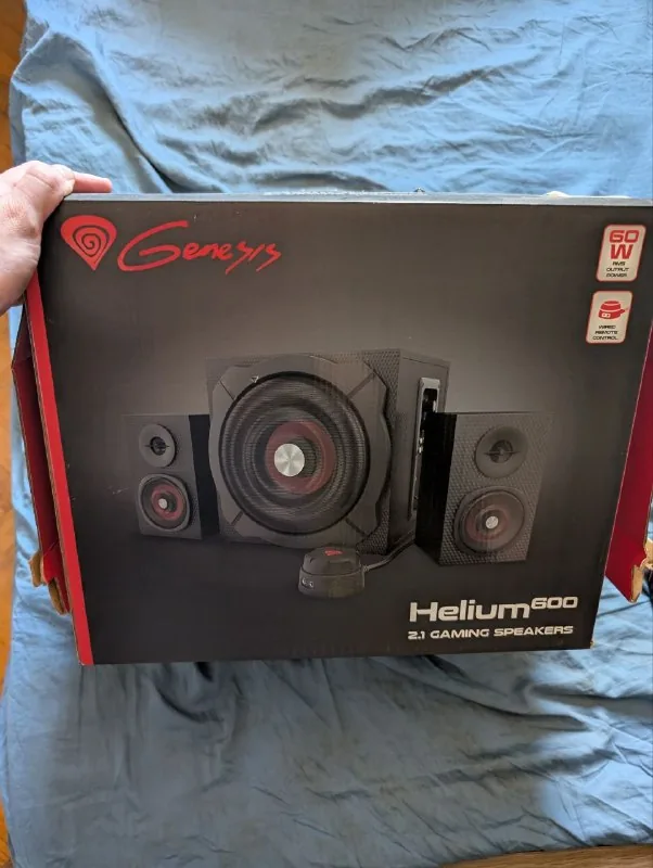 Genesis Helium 600 колонки 2.1 1