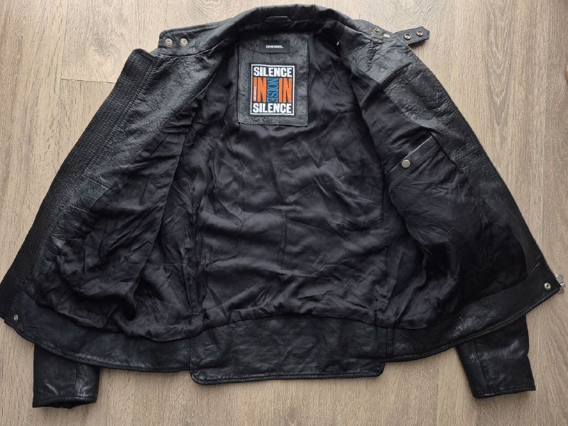 Кожаная куртка Diesel 7