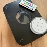 Мини кальян с подсветкой, табак, угли 3