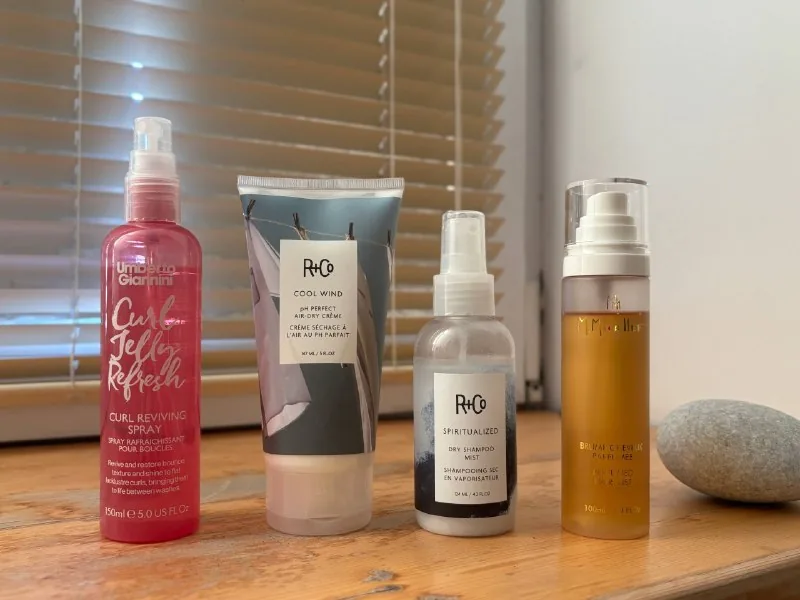 Curl Jelly Refresh, R+Co Cool Wind, R+Co Dry Shampoo 1