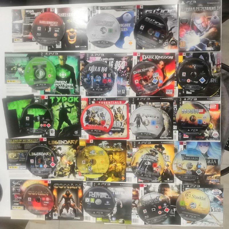 Лицензионные игры PS3