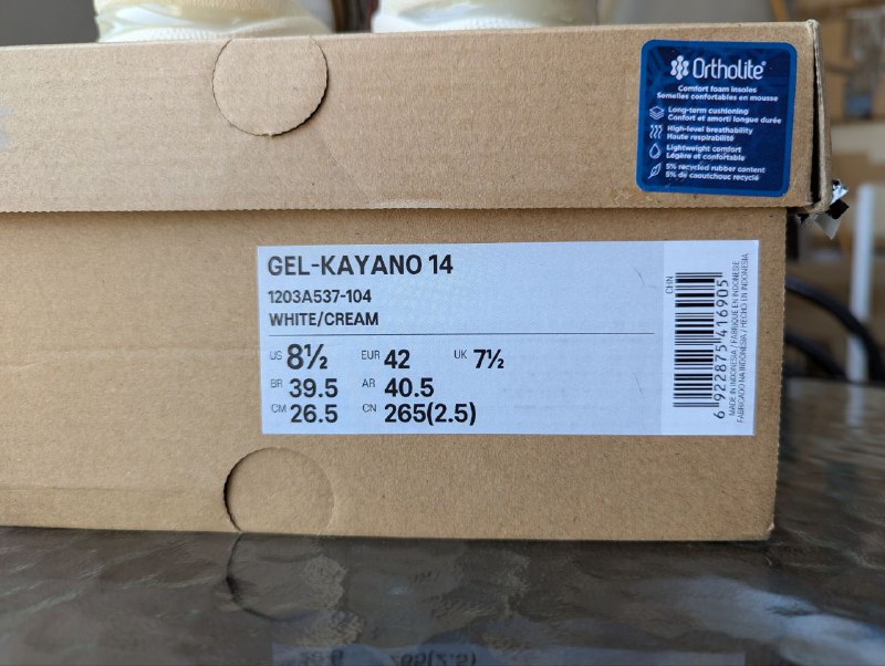 Кроссовки ASICS GEL-KAYANO 14 новые 6
