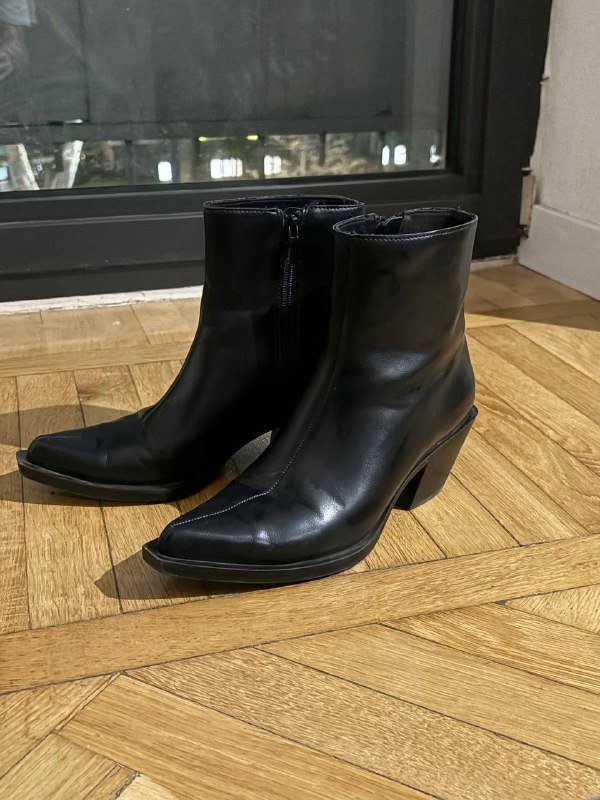 Birkenstock Boston, Ботильоны Zara, Сапожки 4