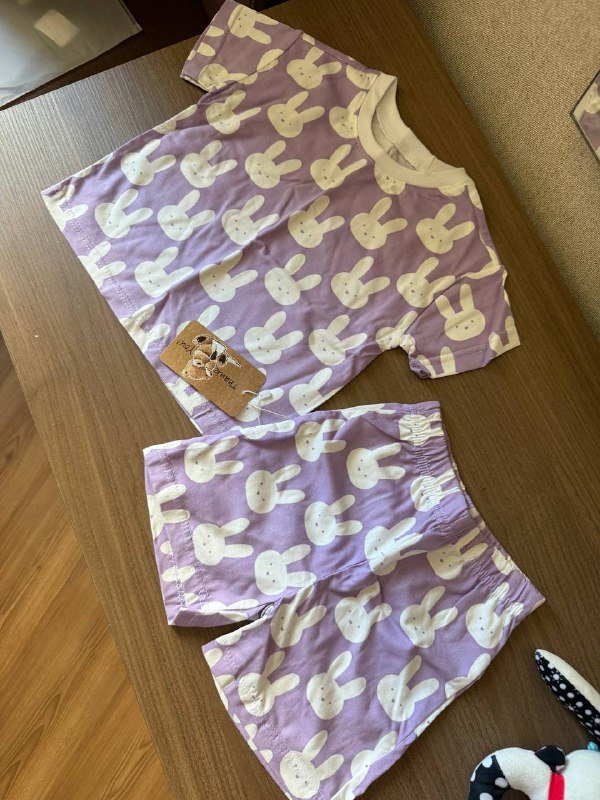 Хлопковый костюм для ребенка размер 80 2