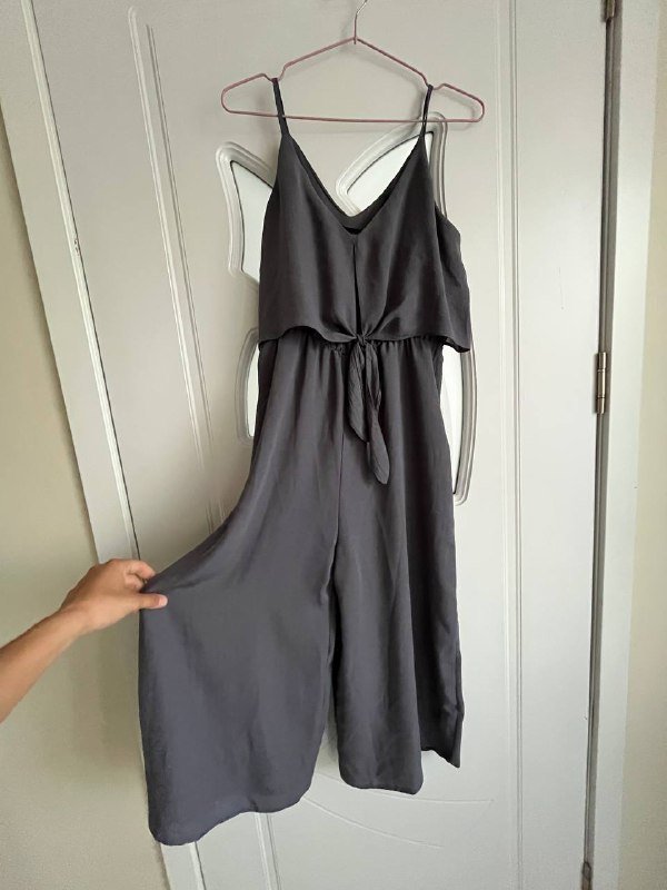 Серый комбинезон легкий летний, Рубашка 2