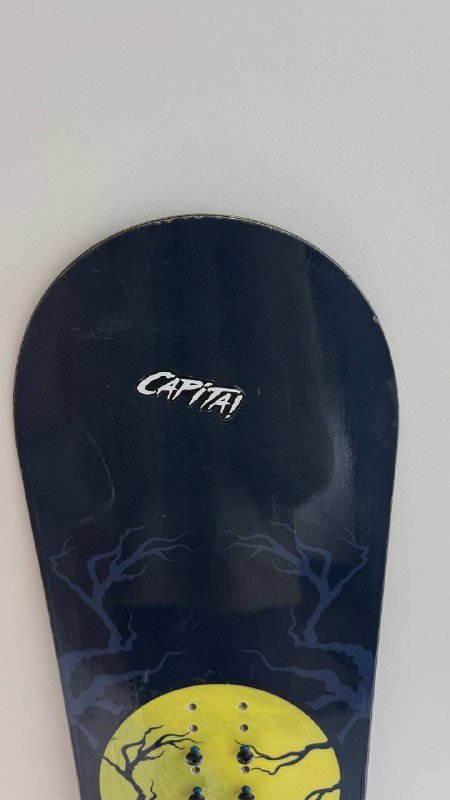 Сноуборд Capita 130 см, ботинки Berton 34 размер, крепления head 3