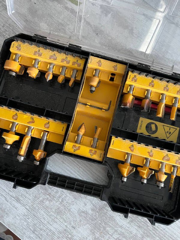 набор фрез для обработки древесины 2